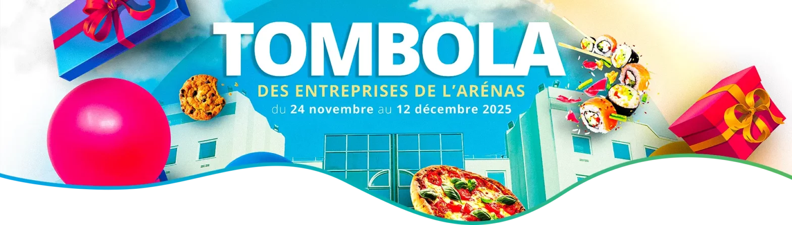 Visuel Arenas tombola